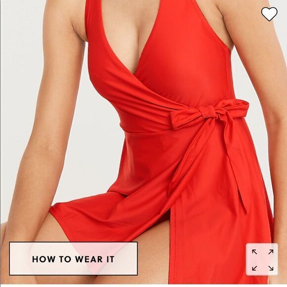 J. Crew Halter wrap swim dress* - Picture 2 of 8